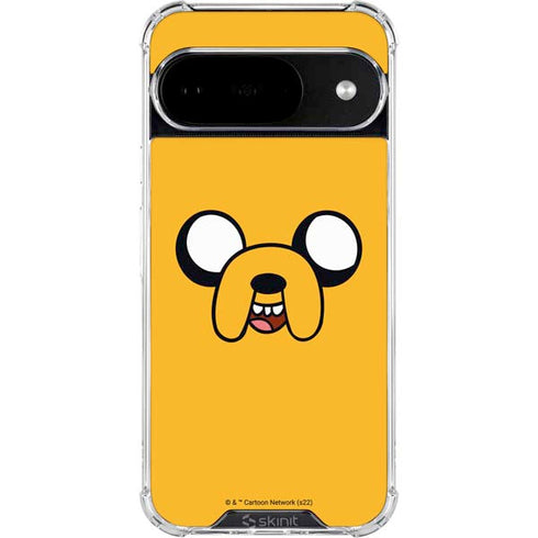 Adult Swim Adventure Time Jake The Dog Google Pixel 10 Clear Case
